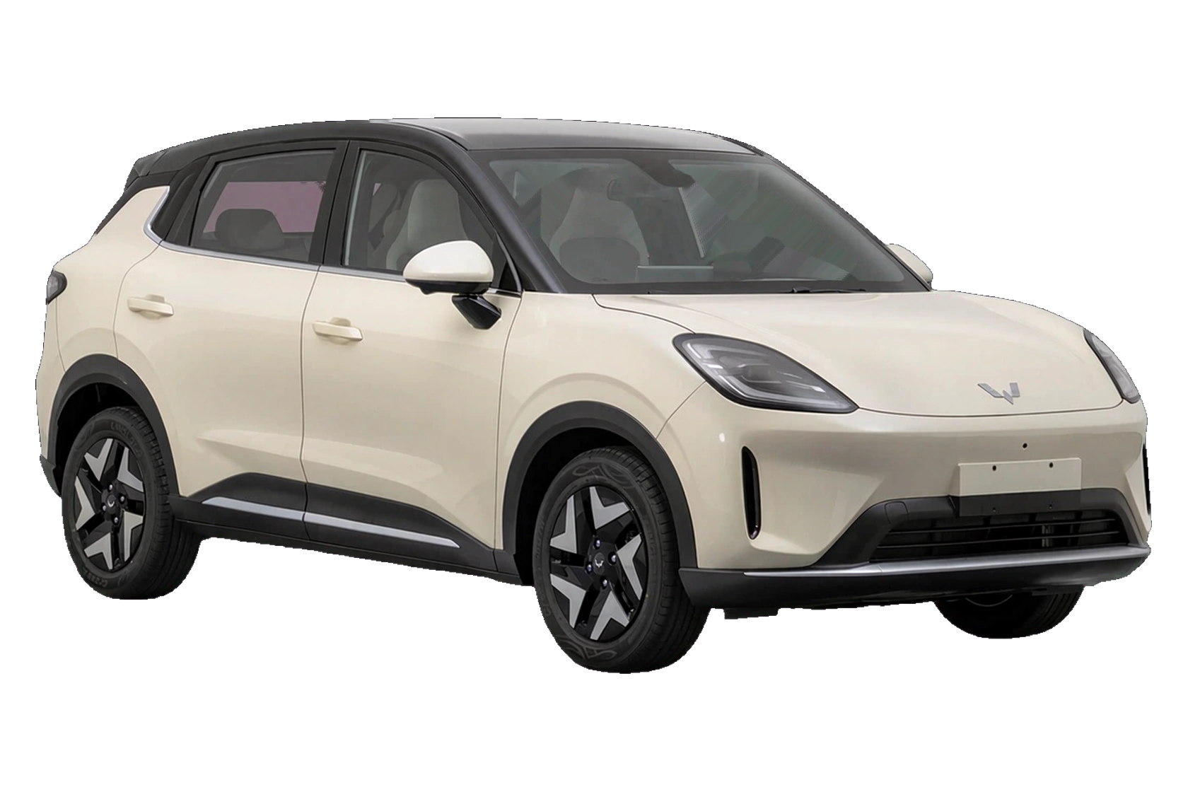 BingoS compact electric SUV — three-quarter front view